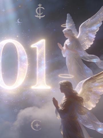 Angel number 0101 feature image