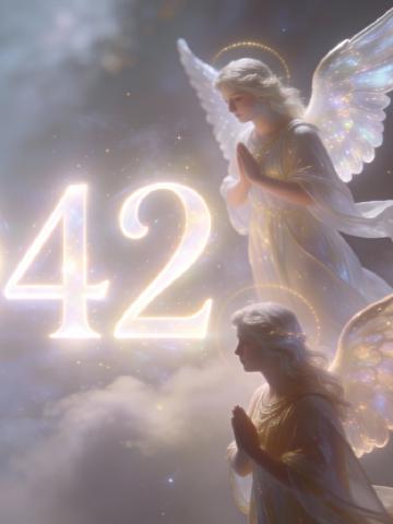 Angel number 1042 feature image