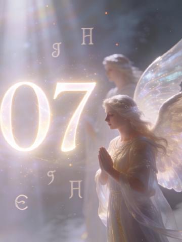 Angel number 1107 feature image