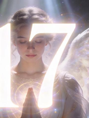 Angel number 17 feature image