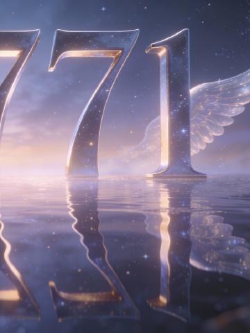 Angel number 1771 feature image