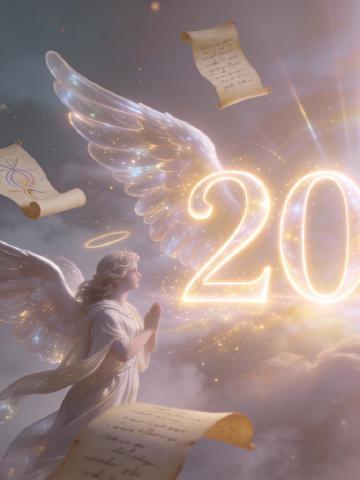 Angel number 2010 feature image