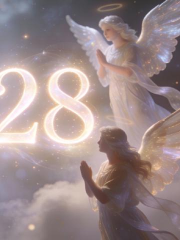 Angel number 2028 feature image