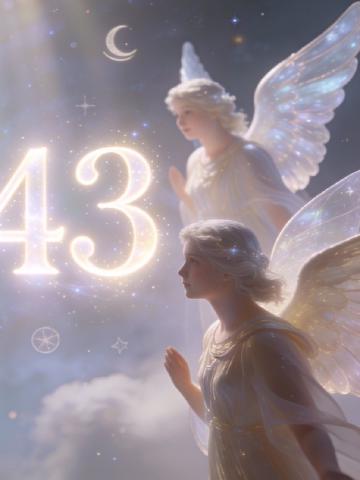 Angel number 2043 feature image
