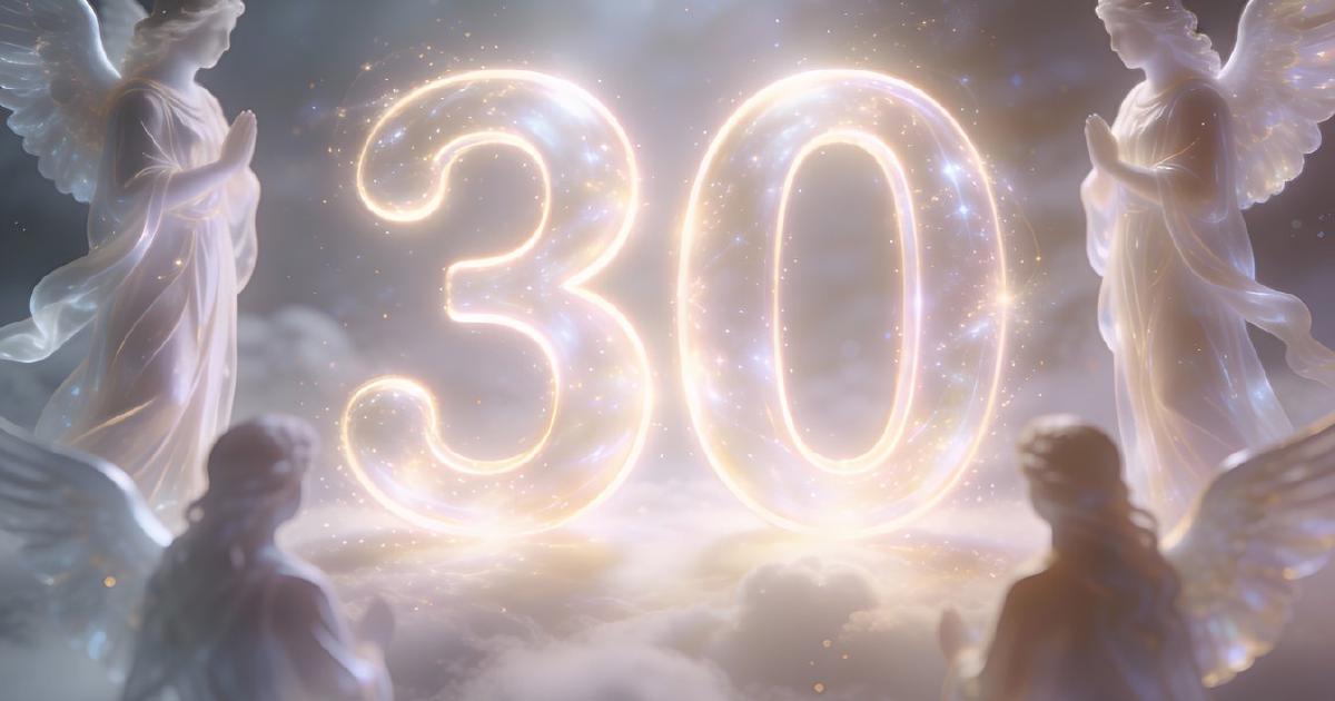 Angel Number 30 Meaning - Divine Protection & Creative Joy