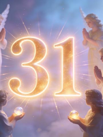 Angel number 31 feature image
