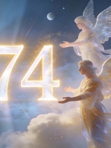 Angel number 374 feature image
