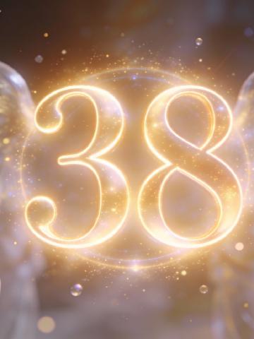 Angel number 38 feature image