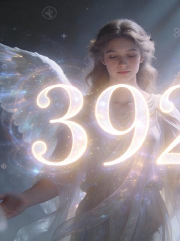 Angel number 392 feature image