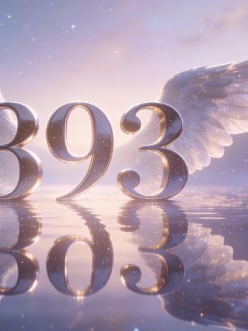 Angel number 393 feature image