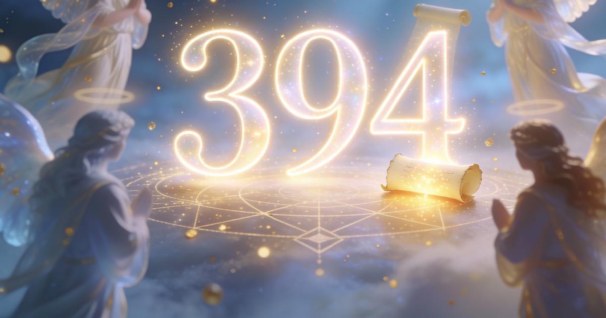 Angel Number 394 Meaning - Inner Wisdom