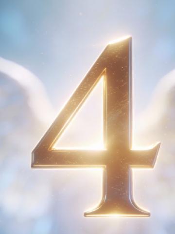 Angel number 4 feature image
