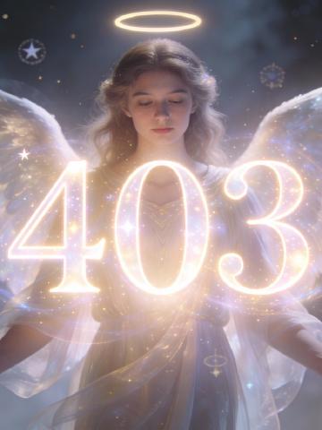 Angel number 403 feature image