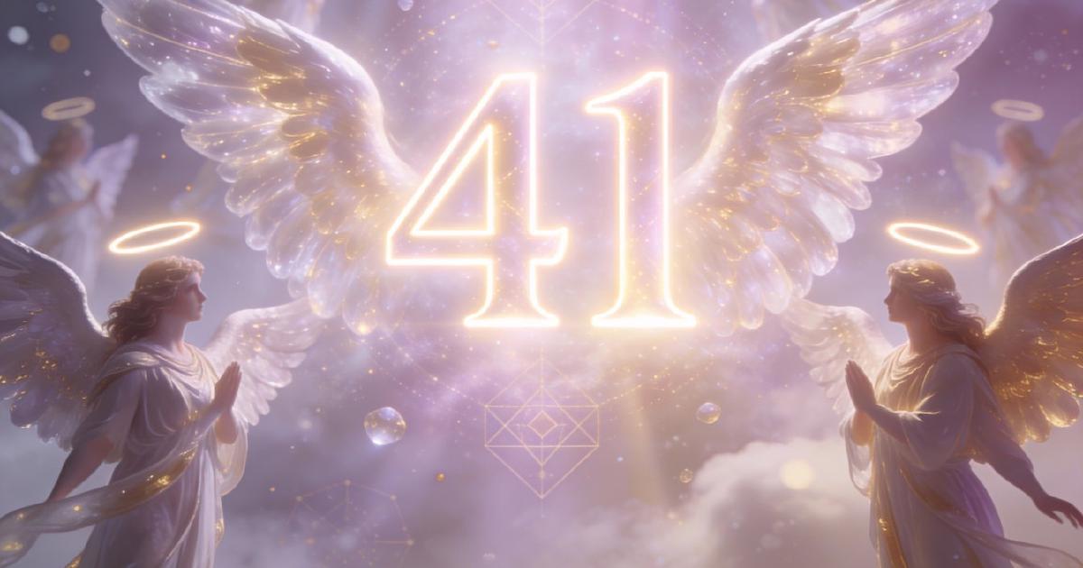 Numbers 41 Angel Number 41 Meaning - Building Foundations Through Determination