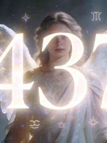 Angel number 437 feature image