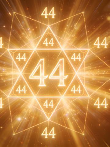 Angel number 44 feature image