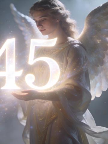 Angel number 445 feature image