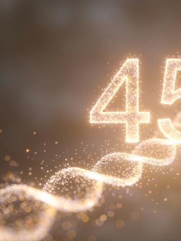 Angel number 45 feature image