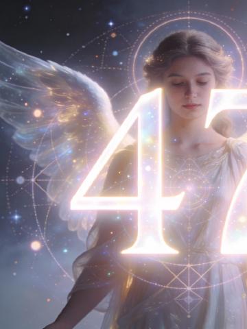 Angel number 47 feature image