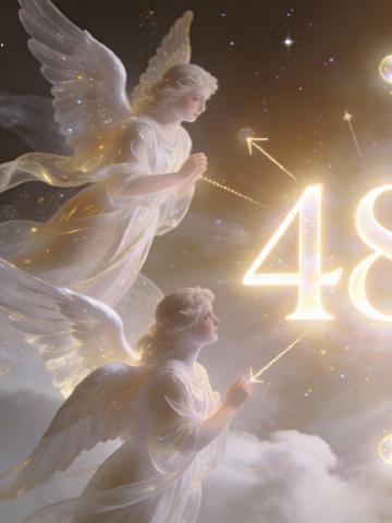 Angel number 483 feature image
