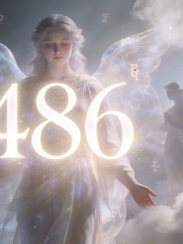 Angel number 486 feature image