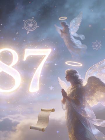 Angel number 487 feature image