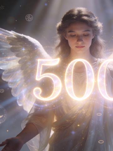 Angel number 500 feature image