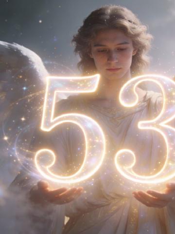 Angel number 53 feature image