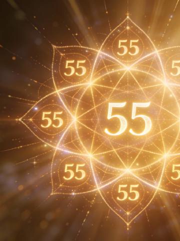 Angel number 55 Angel number 55 feature image
