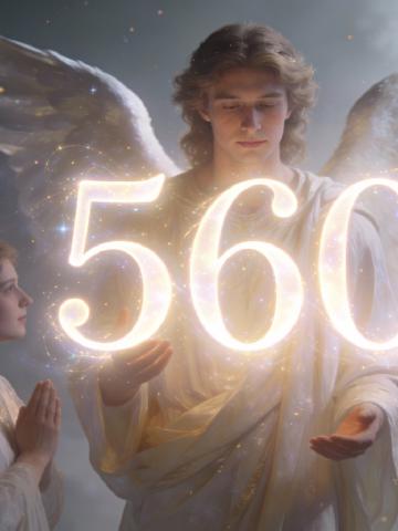 Angel number 560 feature image
