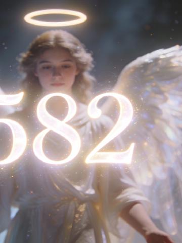 Angel number 582 feature image