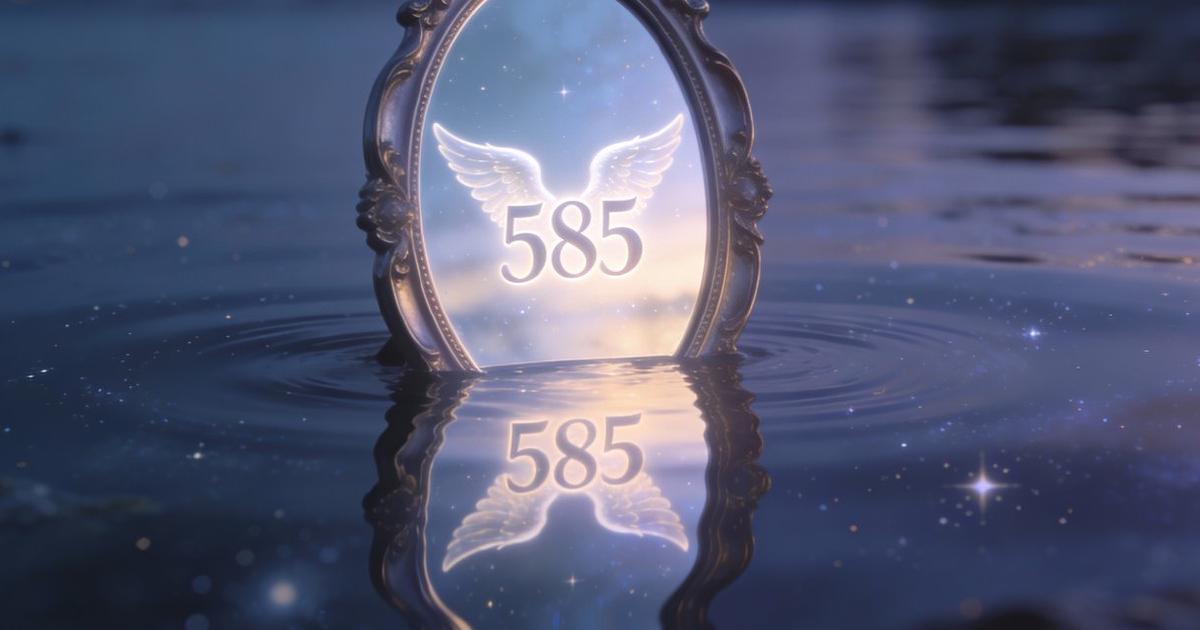 Angel Number 585 Meaning - Freedom & Change