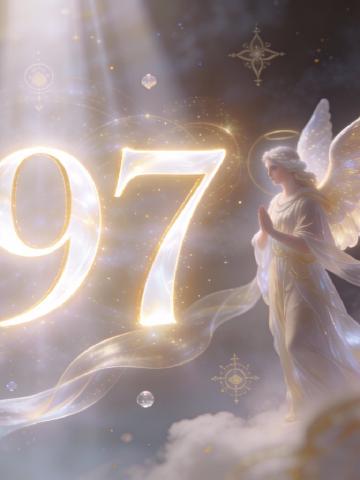 Angel number 597 feature image