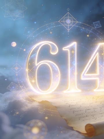Angel number 614 feature image