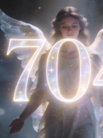 Angel number 704 feature image