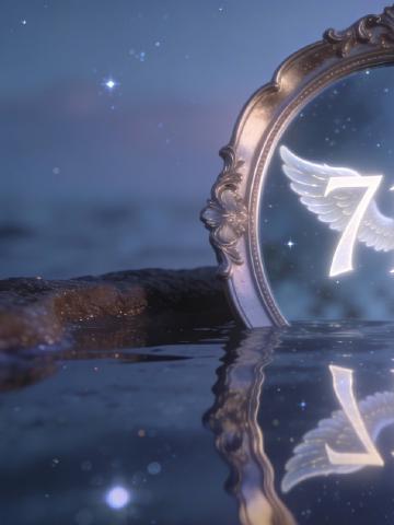 Angel number 717 feature image