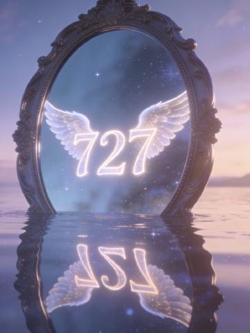 Angel number 727 feature image