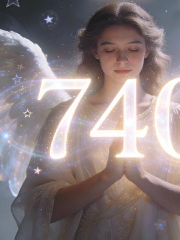 Angel number 740 feature image