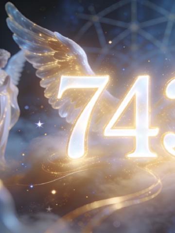 Angel number 743 feature image