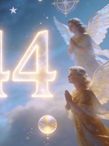 Angel number 744 feature image