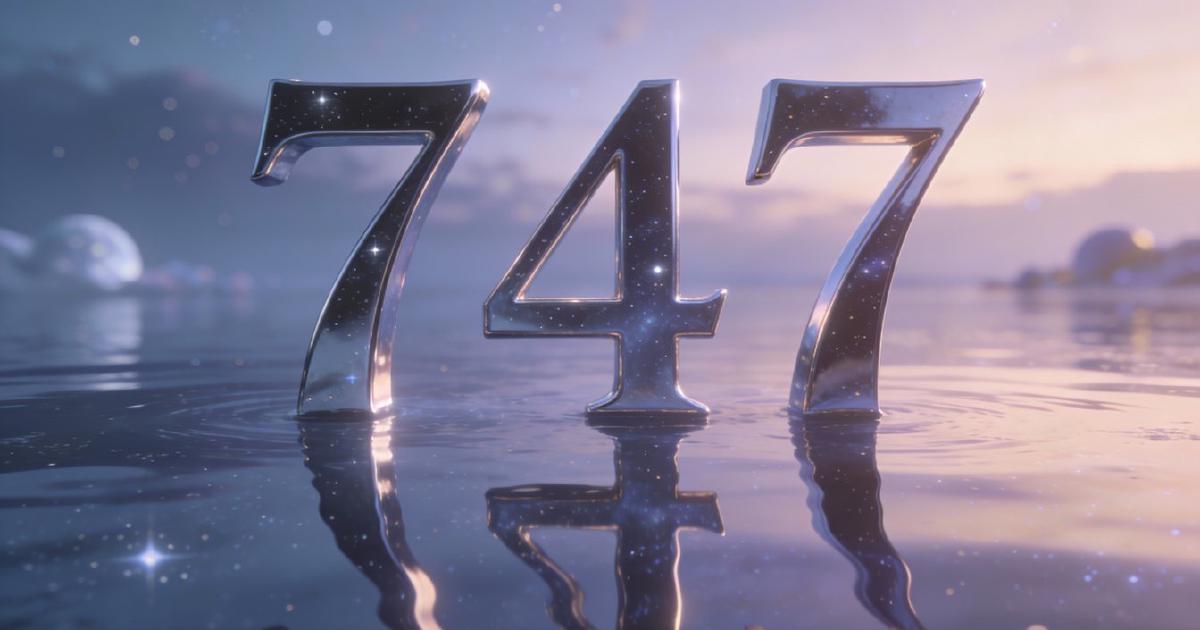Angel Number 747 Meaning - Harmonious Growth