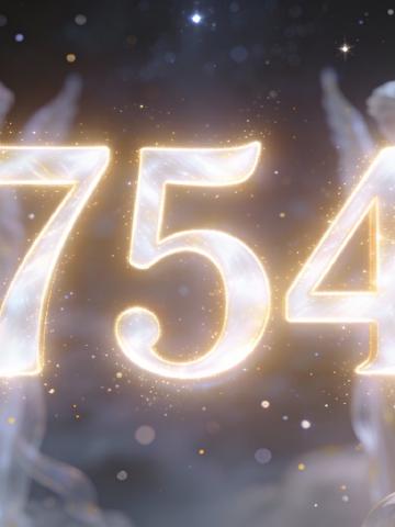 Angel number 754 feature image