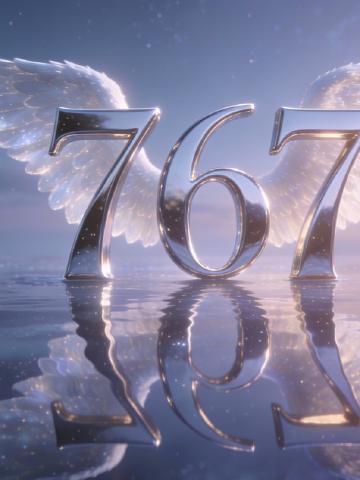 Angel number 767 feature image