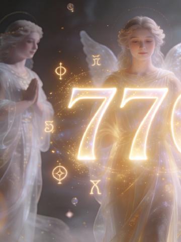Angel number 770 feature image