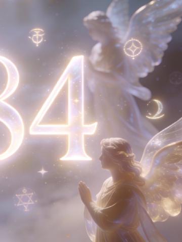 Angel number 784 feature image