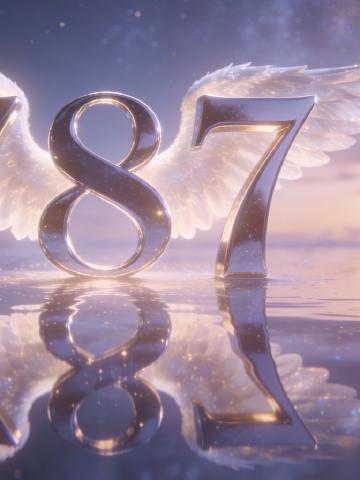 Angel number 787 feature image