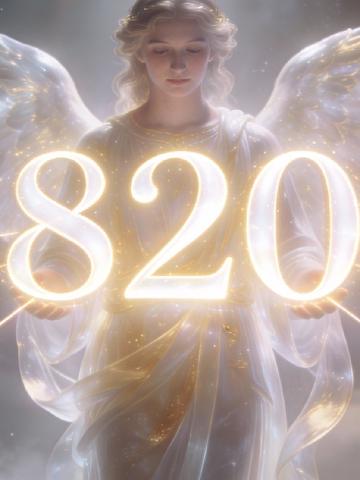 Angel Number 820 feature image