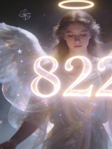 Angel number 822 feature image