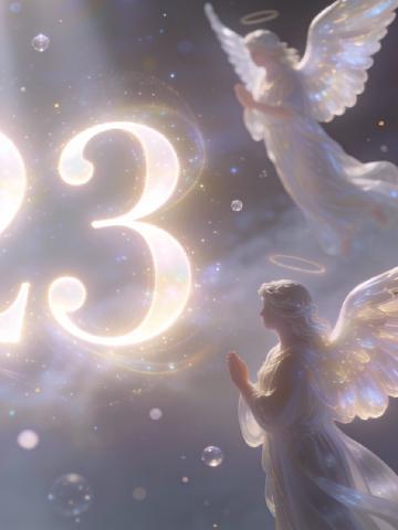 Angel number 823 feature image