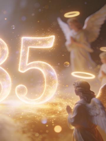 Angel number 85 feature image